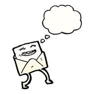 envelope cartoon character N8