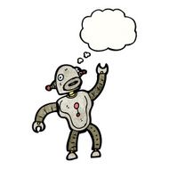 dancing robot cartoon N4