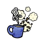 Steaming Hot Coffee N4