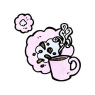 hot coffee cartoon N2