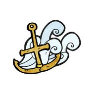 anchor symbol cartoon N2