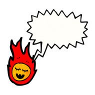 talking meteor cartoon N3