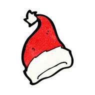 Cartoon Santa Hat N43
