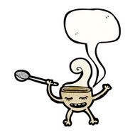 Cartoon Soup Bowl N14