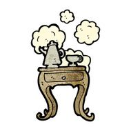 Cartoon Bedside Table N4