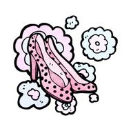 cartoon high heel shoes N2