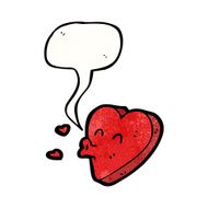 Cartoon Love Heart N40