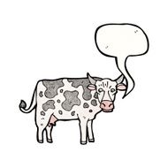 Cartoon Cow N109