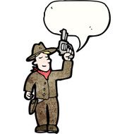 Cartoon Cowboy N27