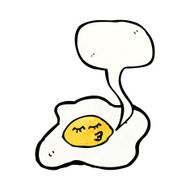 cartoon fried egg N7