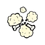 cartoon broken bone symbol N2
