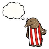 cartoon bear in apron N2