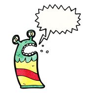 cartoon crazy monster N41