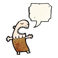 chanting tribesman cartoon N3