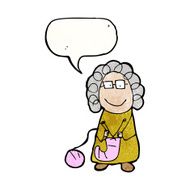 child&#039;s drawing of an old woman N7