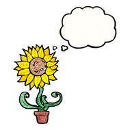 Cartoon Sunflower N37
