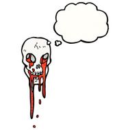 Cartoon Skull N99