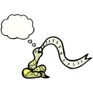 hissing snake cartoon N38