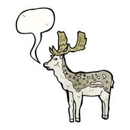 cartoon stag N27