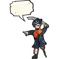 Cartoon Pirate Captain N52