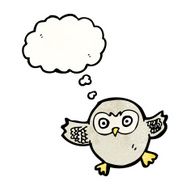 cute little owl cartoon N3