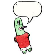 cartoon talking alien N9