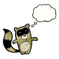 Cartoon Raccoon N33