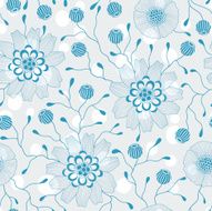 Seamless Floral Pattern N87