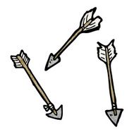 cartoon arrows N2