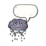 crying raincloud cartoon N2