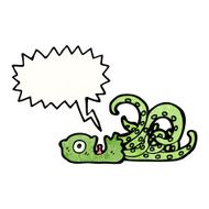 Cartoon Octopus N111