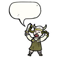 cartoon viking woman N4