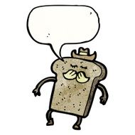 toast cartoon character N4