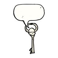 cartoon magic key N8