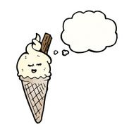 Ice Cream Cartoon Character N22