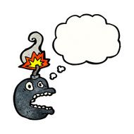Cartoon Bomb N128