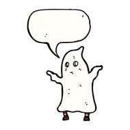 Cartoon Ghost N195