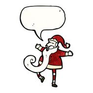 dancing santa claus cartoon N6