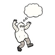 cartoon ghost costume N30