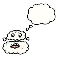 cartoon cloud N107