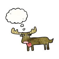 Cartoon Moose N21