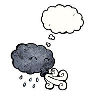 cloud with thought bubble N5