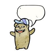 funny cartoonb bear