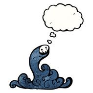 spooky ghost cartoon N41