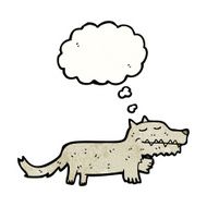 Cartoon Wolf N133