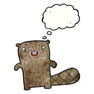 Cartoon Beaver N43