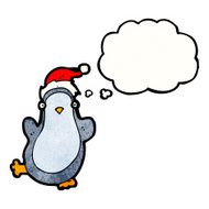 penguin with thought bubble N4