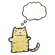 funny cartoon cat N226