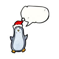 Cartoon penguin N112