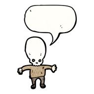 scary zombie cartoon N2